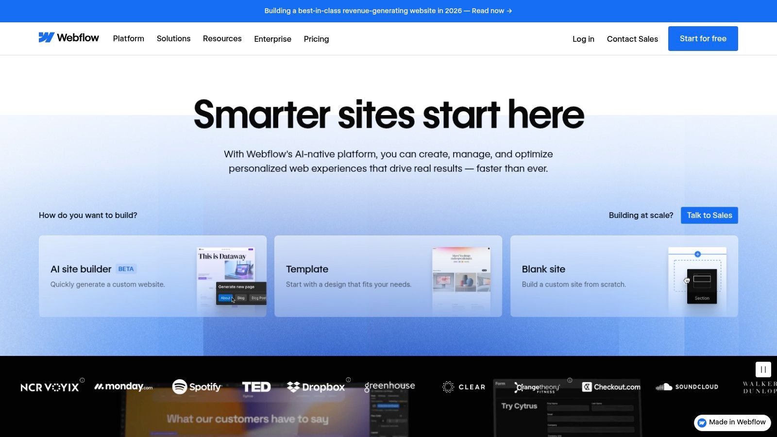 Webflow (Templates & Certified Partners)