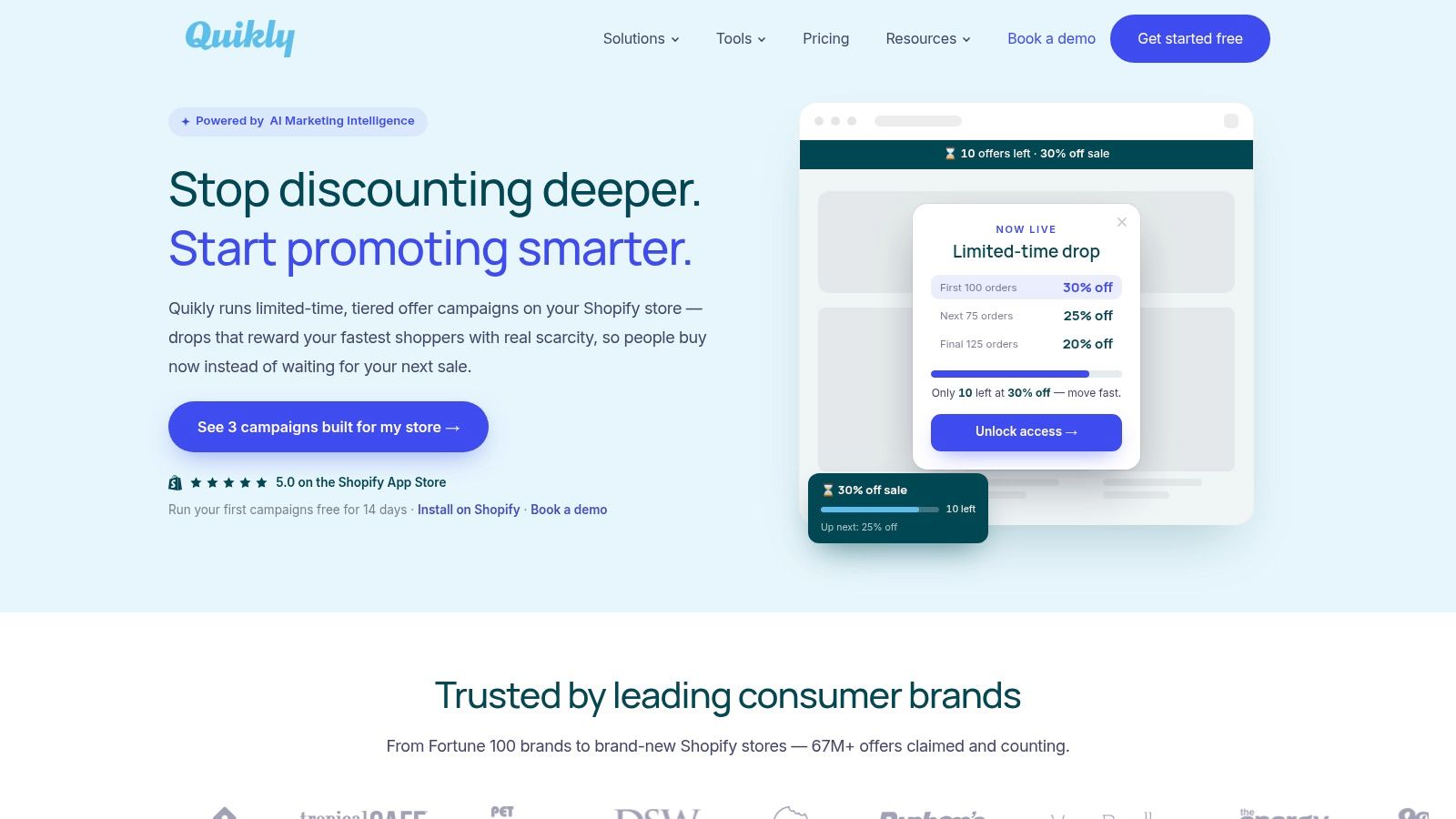 Screenshot from https://hello.quikly.com
