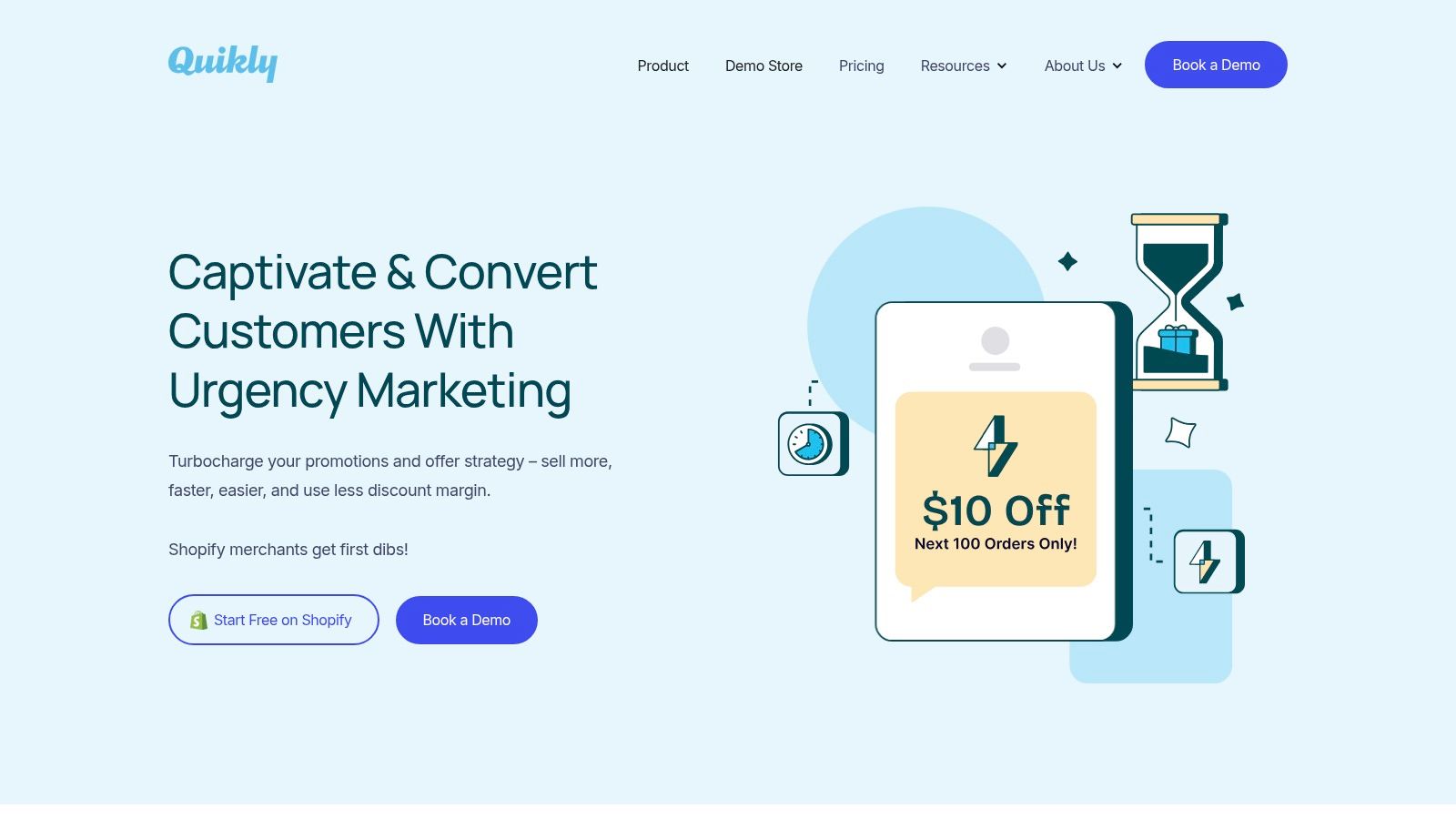 Screenshot from https://hello.quikly.com