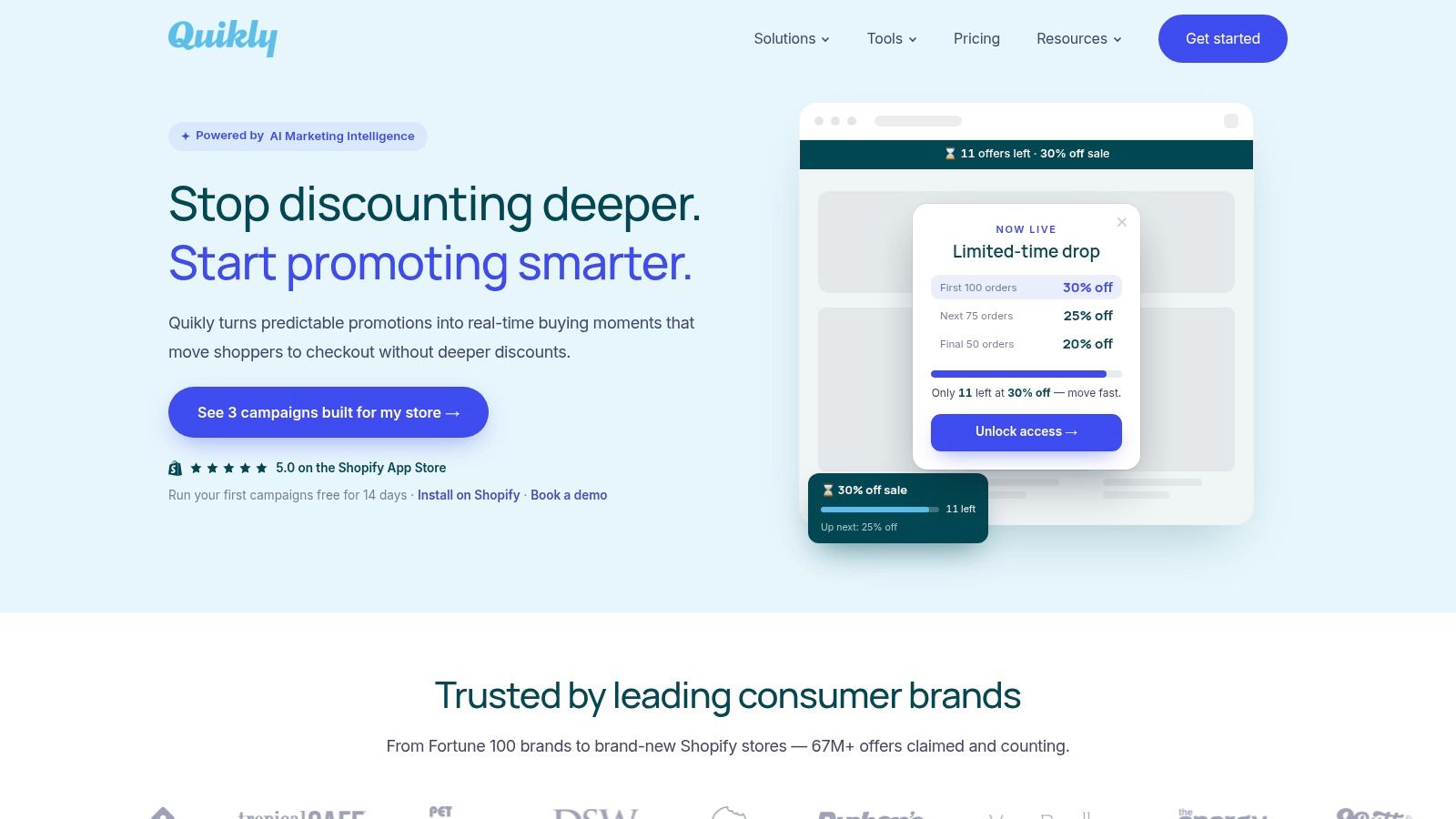 Screenshot from https://hello.quikly.com
