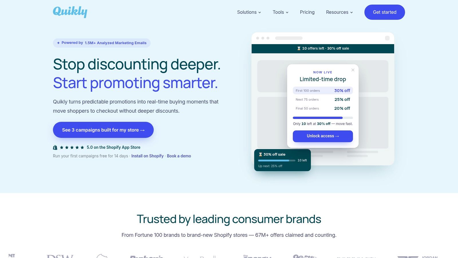 Screenshot from https://hello.quikly.com