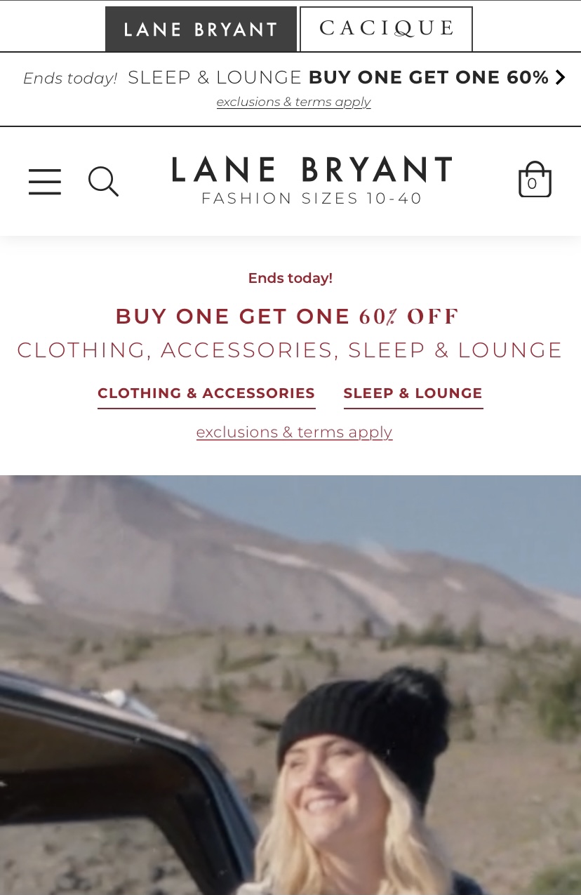 Lane Bryant content