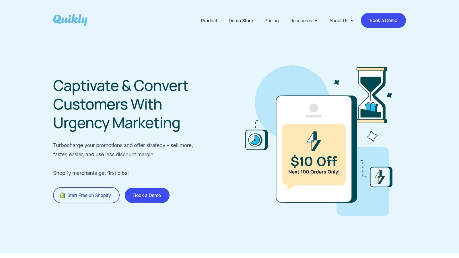 Screenshot from https://hello.quikly.com