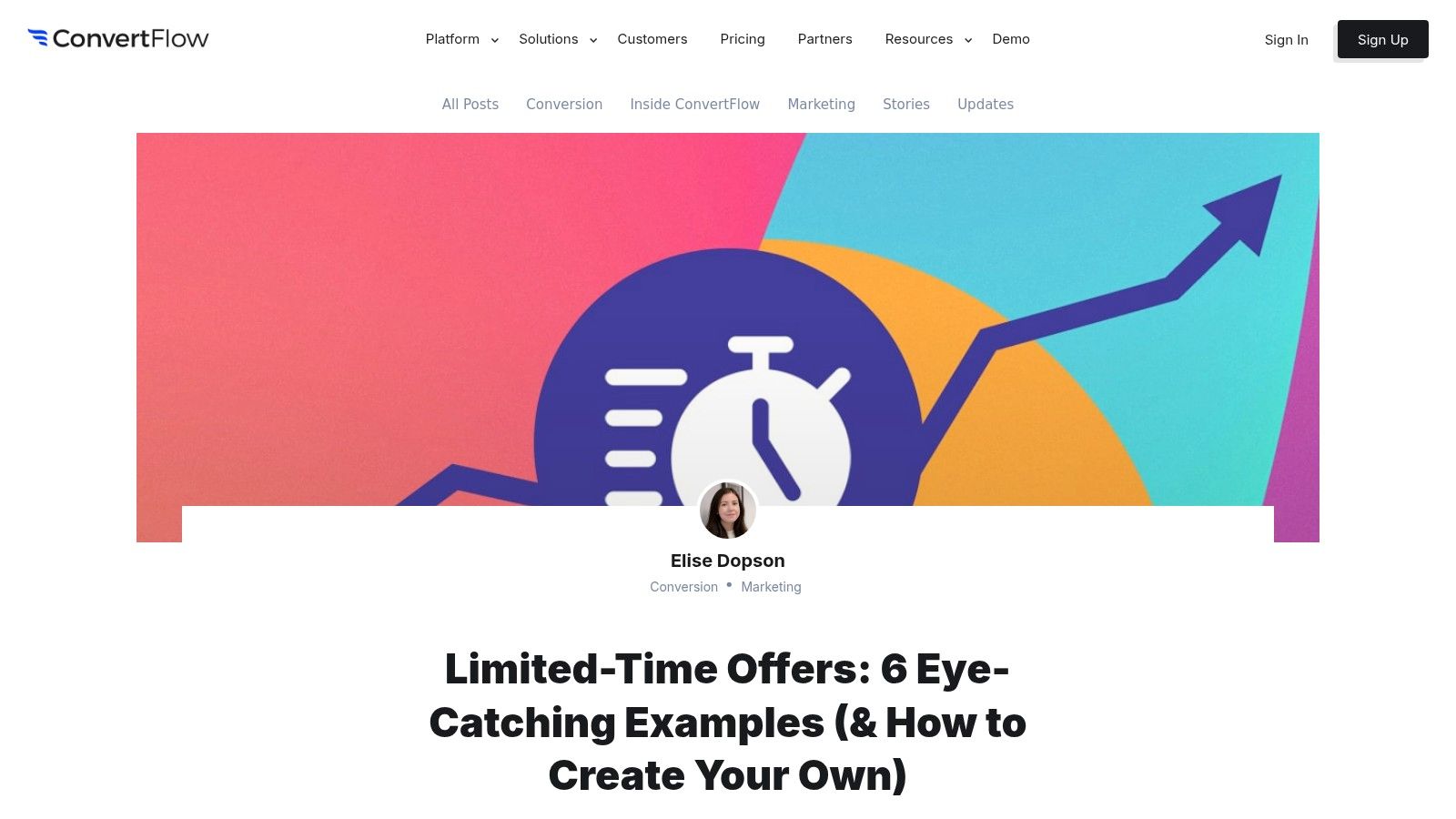 ConvertFlow scarcity marketing examples graphic