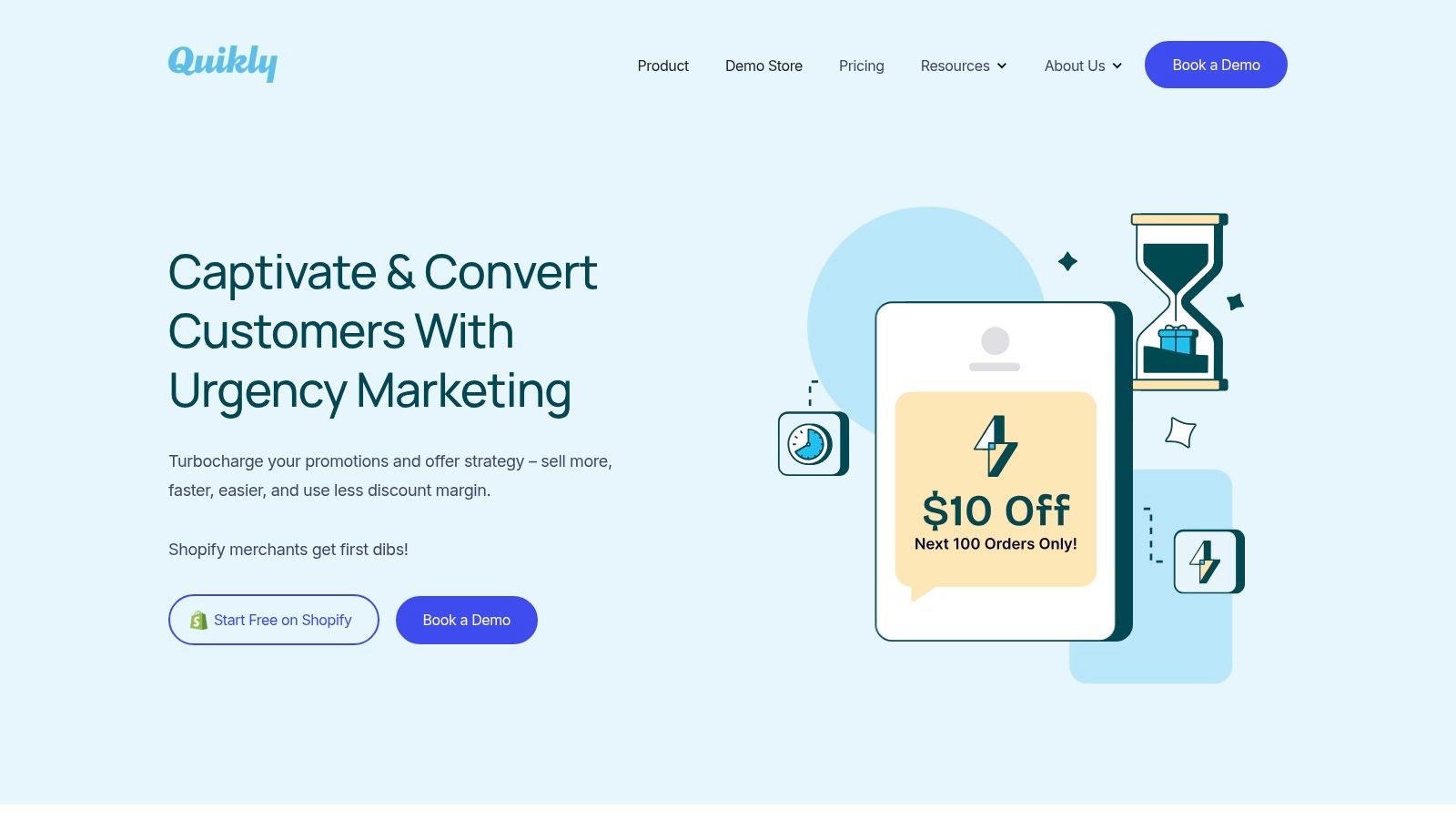 Screenshot from https://hello.quikly.com