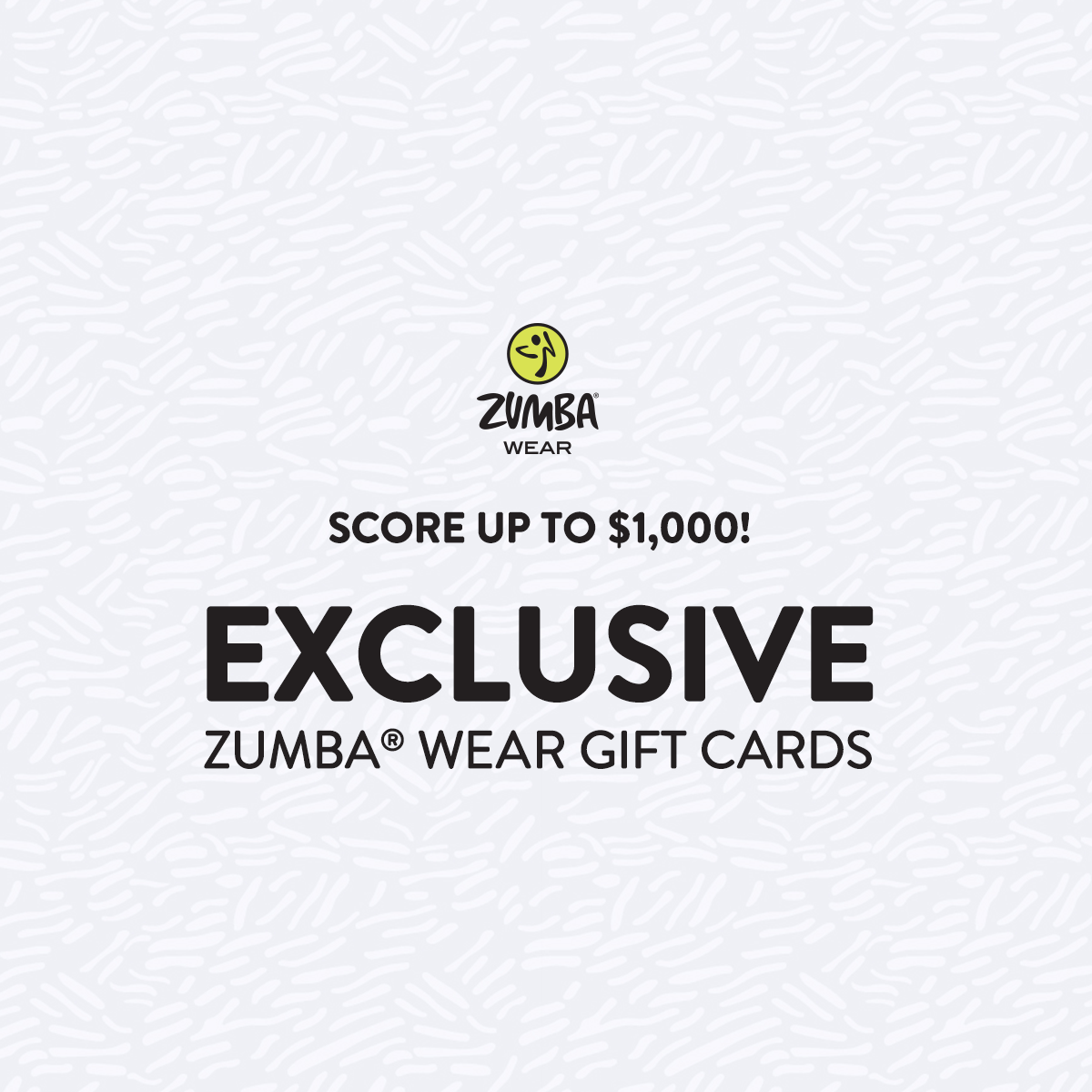 Zumba® Wear Rewards that move you.