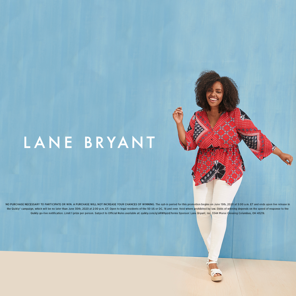 Lane Bryant Storewide Shopping Spree
