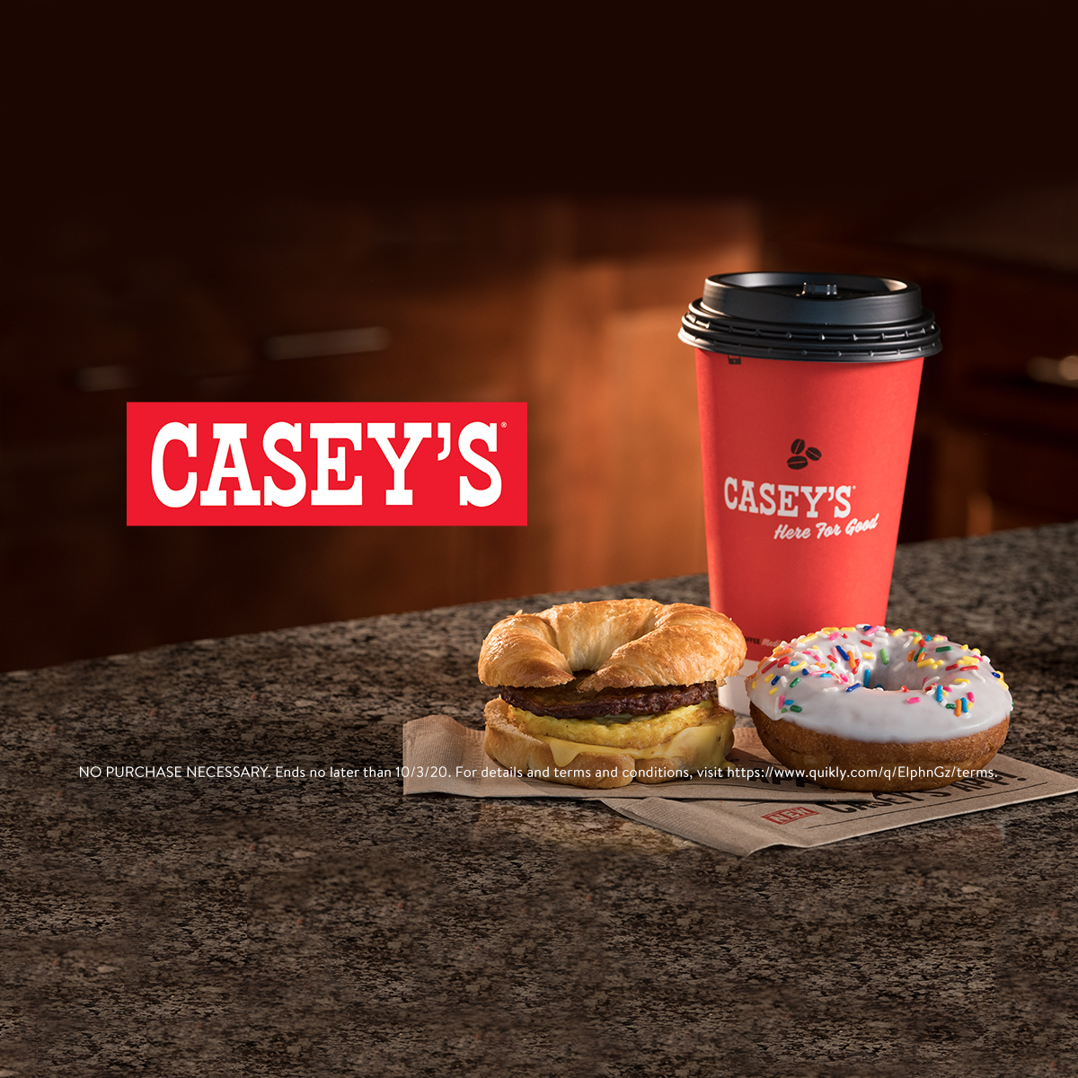 Casey's General Store Celebrate National Coffee Day With Us!