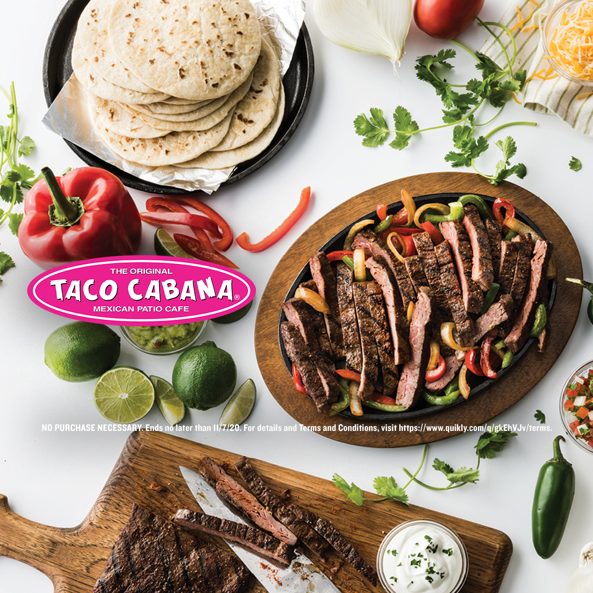 Taco Cabana: Win a $500 Taco Cabana® Gift Card!
