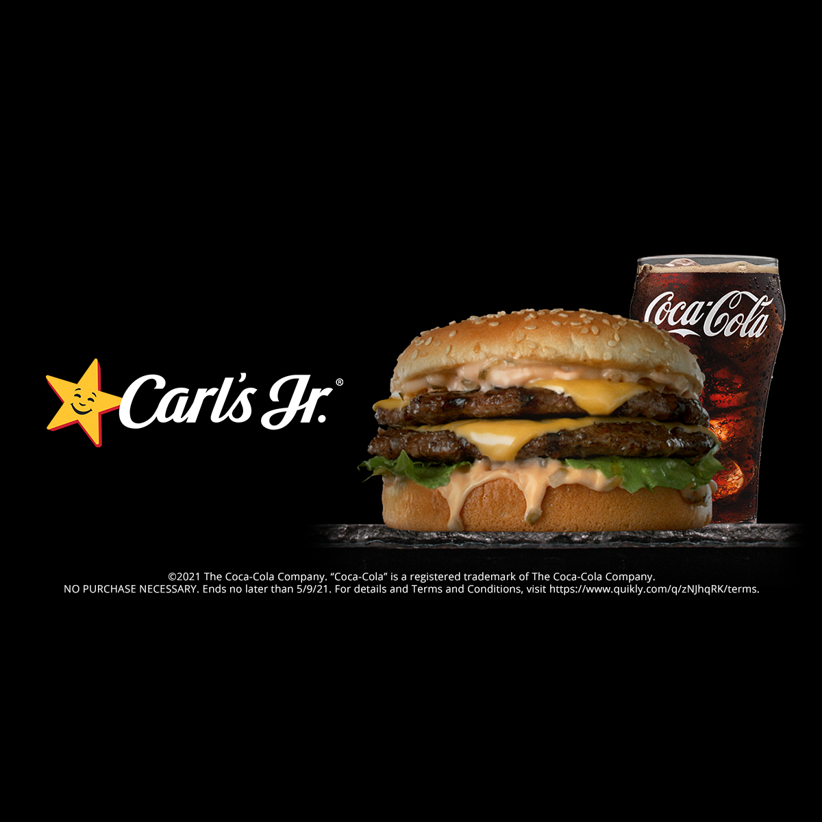 Carl's Jr Win a 500 Carl's Jr. Gift Card!