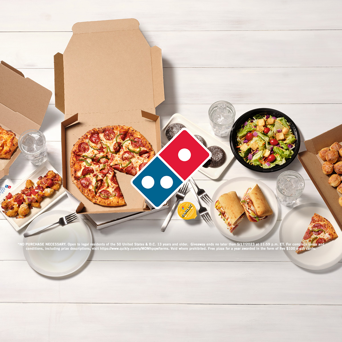 Domino's Pizza For Sunny Days